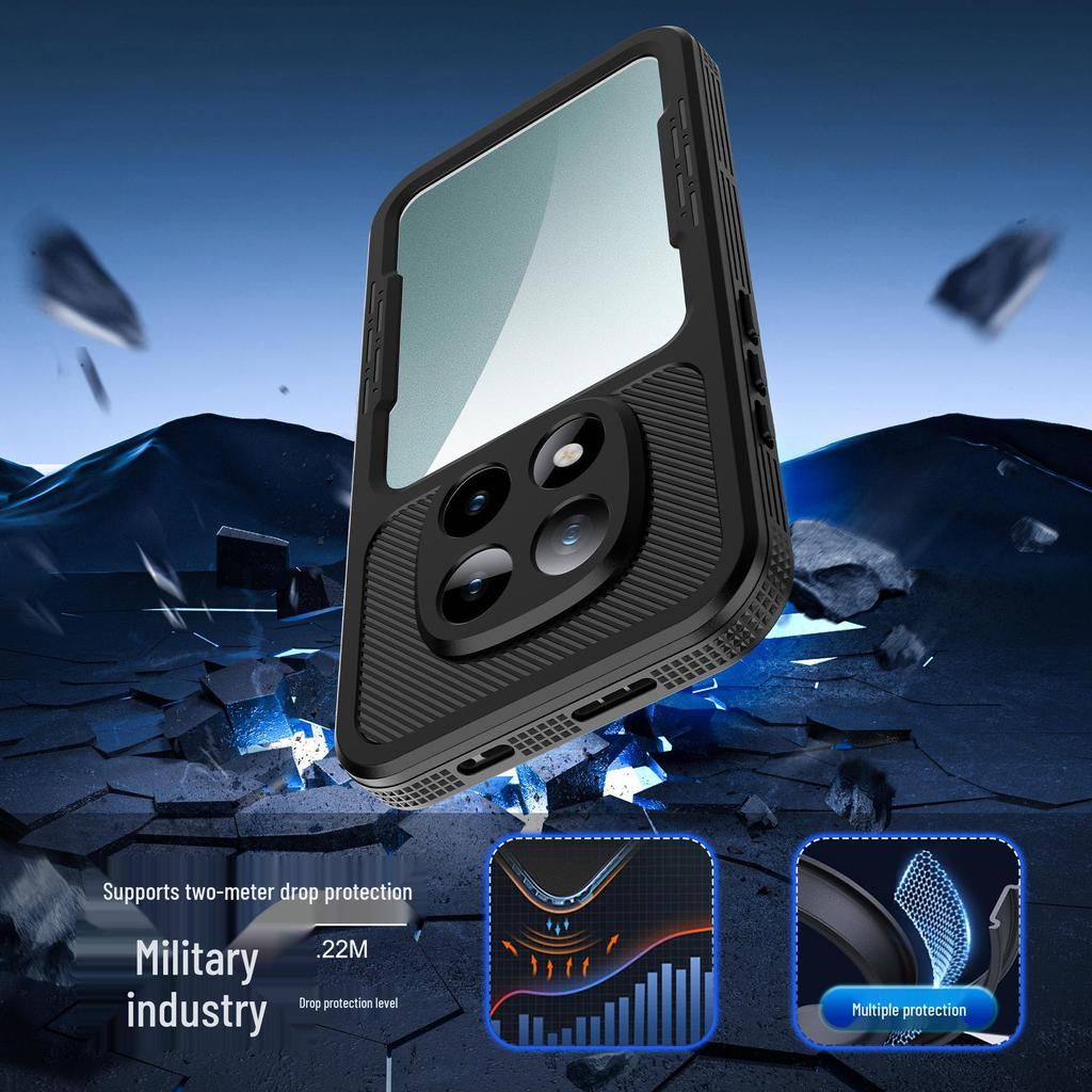 Waterproof & Dustproof Outdoor Case for Red Rice NOTE15 Pro - Full Coverage, Drop Protection.