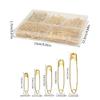 Heavy Duty Safety Pins for Clothes, Crafts, and Pinning Assorted Different Sizes