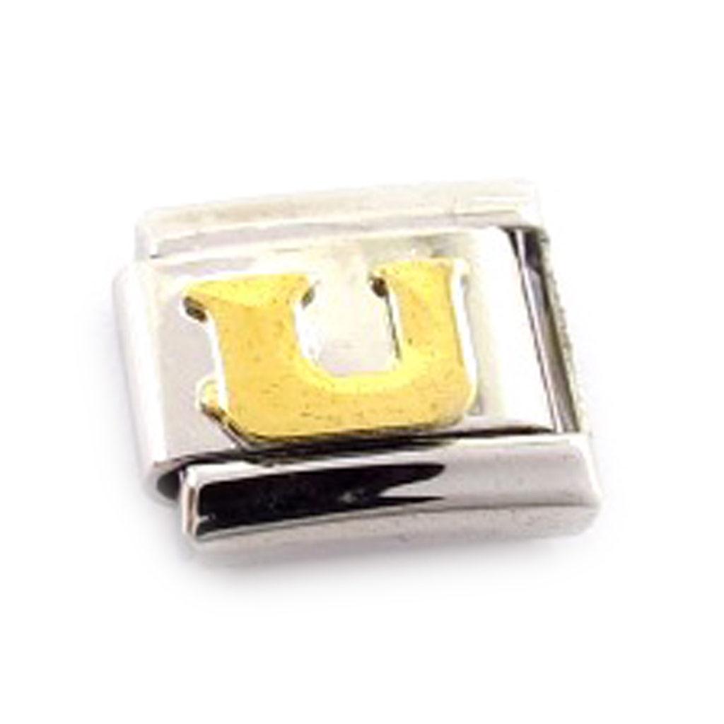 Les Trésors De Lily [C6035] - Gold 'U' Letter Mesh