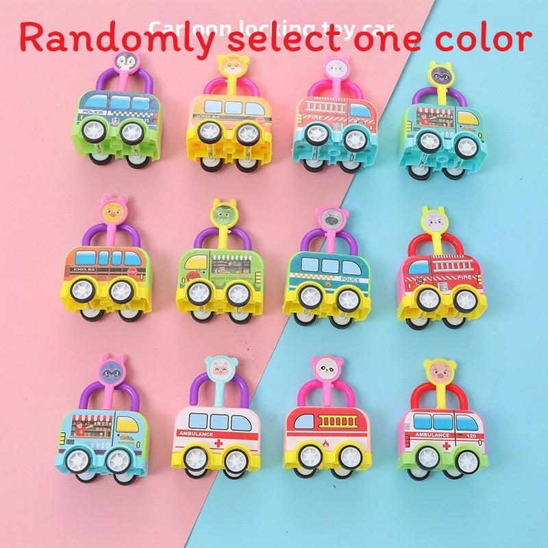 

Head Childfriendly Lock Bus Toy With Inertia Mechanism For Play Educational