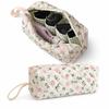 Runhui Floral Roller Blow Dryer & Curling Iron Storage Bag