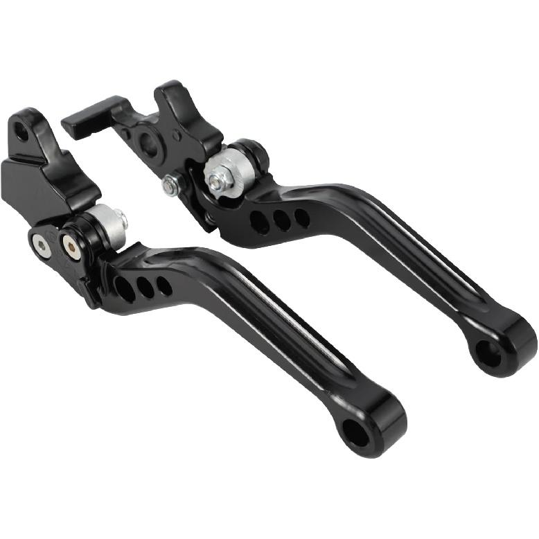 ATV Clutch and Brake Lever Set Adjustable Handle for Raptor YFM 700R 700 2008-2025 Black