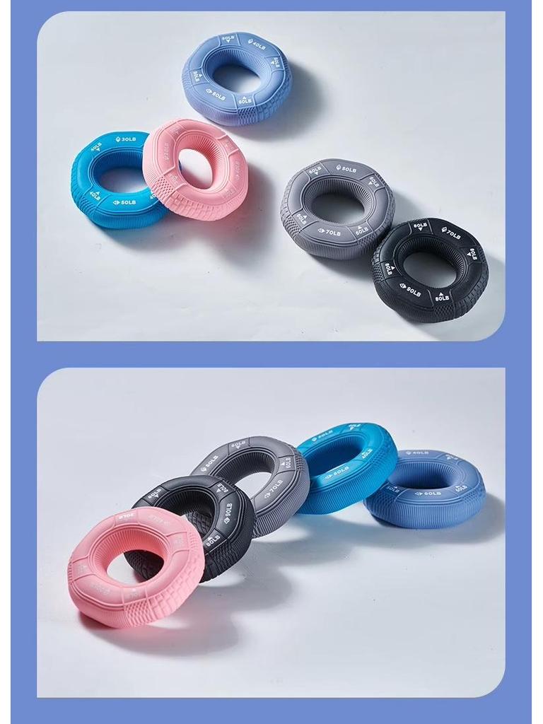 Specjalny dla nowicjuszy: 5 Juanów Rabatu - Silikonowy Pierścień Chwytny do Treningu Siły Ramion i Dłoni