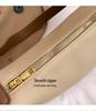 Korean Style Women's Soft PU Large Capacity Dumpling Bag - Casual & Versatile Shoulder/Crossbody