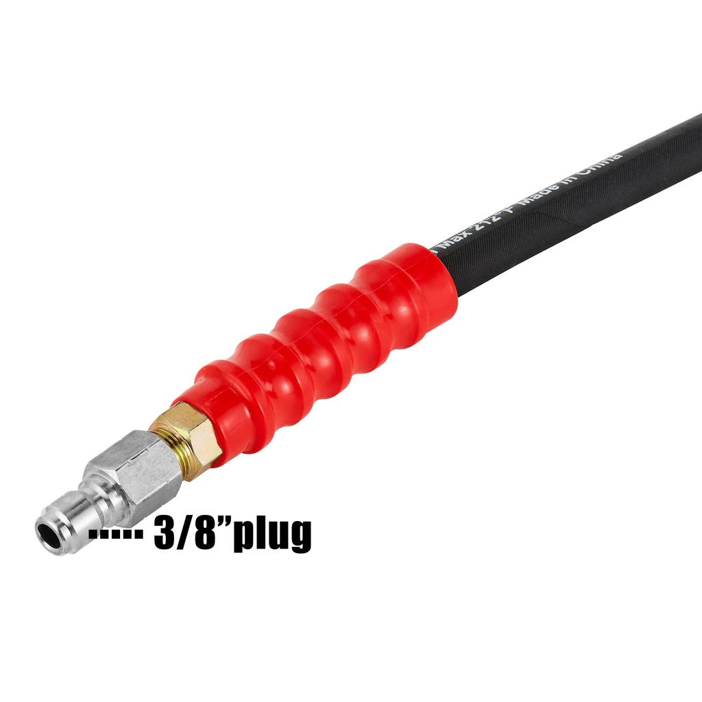 Tool Daily Pressure Washing Hose Inch x 50 FT cm x Quick Connect 4000 PSI Braided High Tensile Wire 3/8 (0.95 1.27 m)