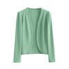 Women's Casual Solid Color Cardigan Top Solid Color Jacket