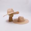 European and American Fashion Autumn New Product Natural Lafite Beach Sun Hat Seaside Vacation Sun Protection Oversized Brim Straw Hat