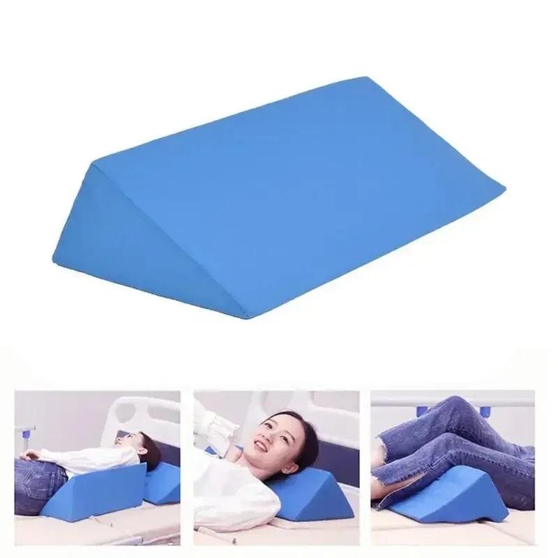 Triangle Position Roll Over Pad for Elderly Patients High Density Sponge Pad Rehabilitation Side Pad Triangle Pillow Supports