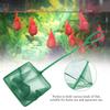 Portable Green Square Aquarium Fishbowl Fishing Landing Net Floating Objects Clean Tools 6 inch