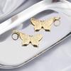 Trendy Alloy Simple Butterfly Ear Clips Hollow Design Stylish Earrings Animal