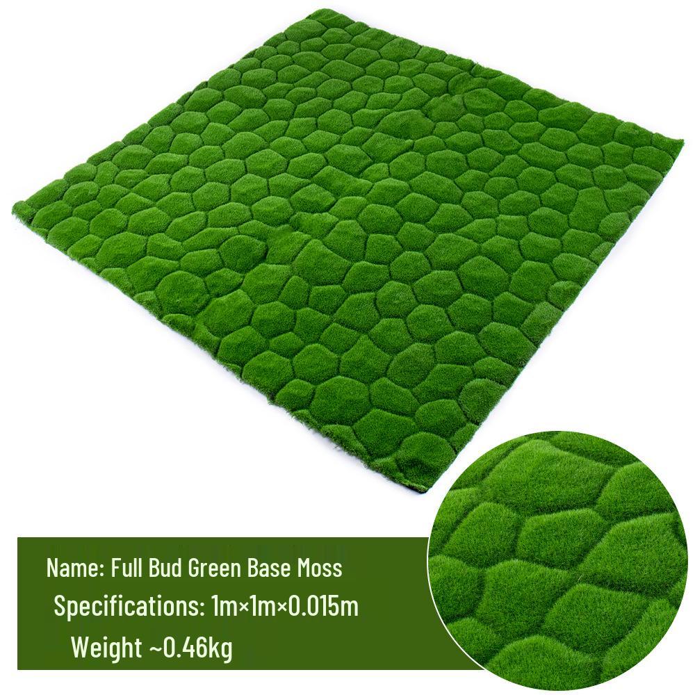 Artificial Moss Turf for Landscaping and Decor
