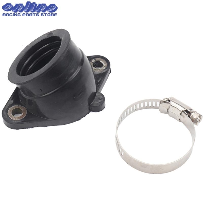 Motorcycle Rubber Adapter Inlet Intake Pipe For KAYO T2 T4 CB250 Dirt Bike Motocross Modified PWK 28 30mm Carburetor Accessories