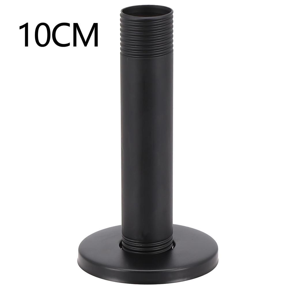 10cm Leak-proof Shower Bracket With Flange Ceiling Mount Shower Head Extension Male G1/2 Connectors Shower Head Arm Extension