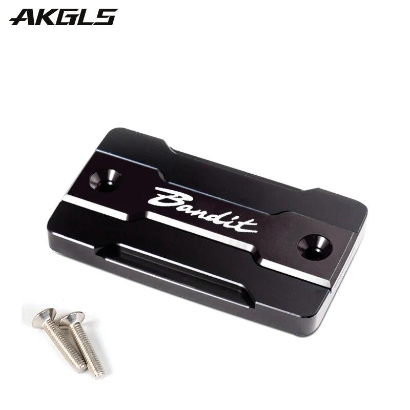 S krytem hlavního válce LOGO Bandit Hodí se PRO SUZUKI BANDIT S 650 S650 1250/1250S Motocykl víčko nádržky přední brzdové kapaliny