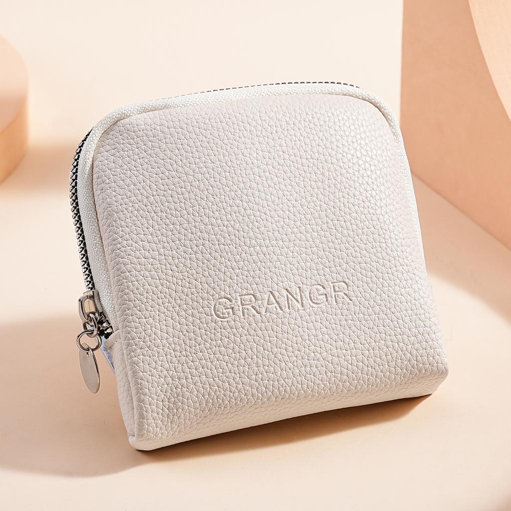 Women Portable Jewelry Storage Pouch, PU Leather Travel Jewelry Organizer Case with Zipper, Multi Pocket Ring Necklace Earring Holder