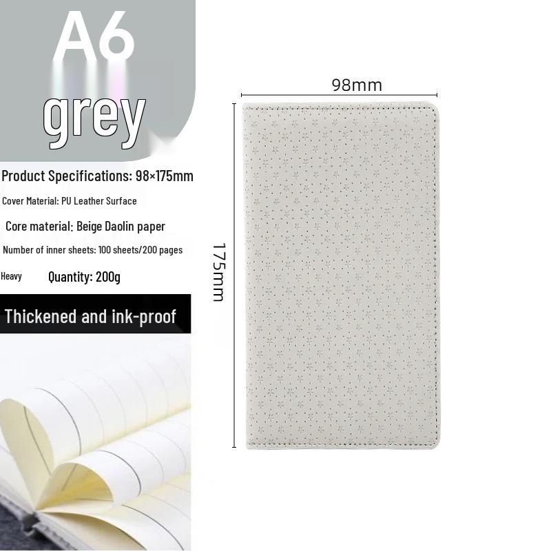 Custom Logo A5/B5 Business Notebook with Thick Hard Cover for Meetings and Note-Taking