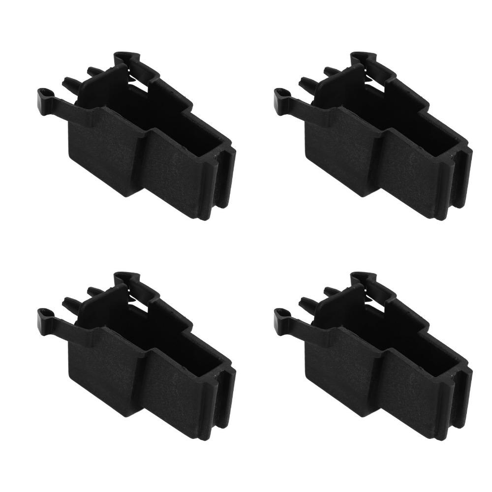 4Pcs Black Front Luggage Storage Bracket for Tesla Model 3 2017 to 2023 New Energy Vehicles