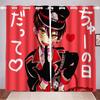 Hanako-kun Cerejeira Japonesa Home Decor Kitchen Living Room Bedroom Curtains For Blackout Curtains Christmas Gifts