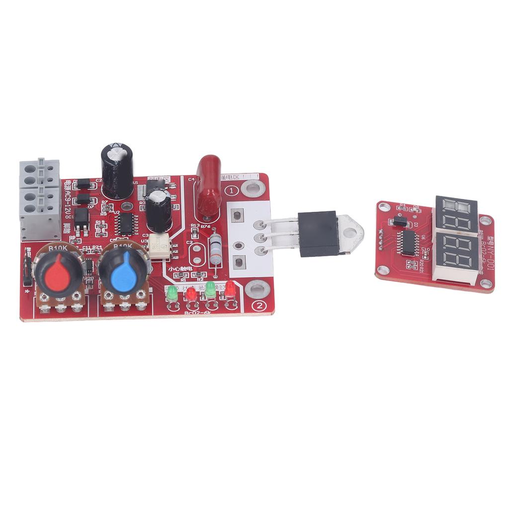 40A Spot Welding Machine Control Board Spot Welder Adjustable Time Current Controller Board NY D01