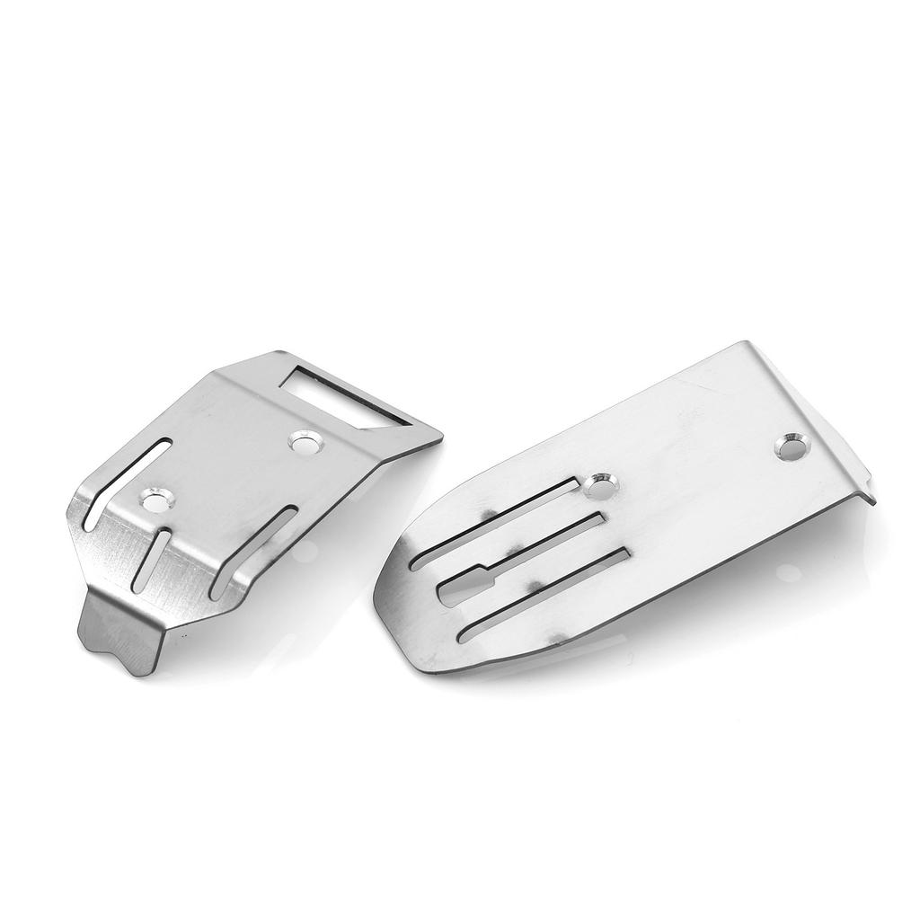 Remote Control Chassis Plate for ARA2106 Protective Skid Plate Car Model Stainless Steel Chassis Protective Armors