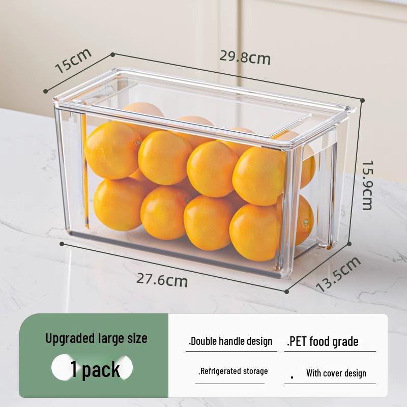 Egg and Food Fresh-Keeping Refrigerator Organizer Box