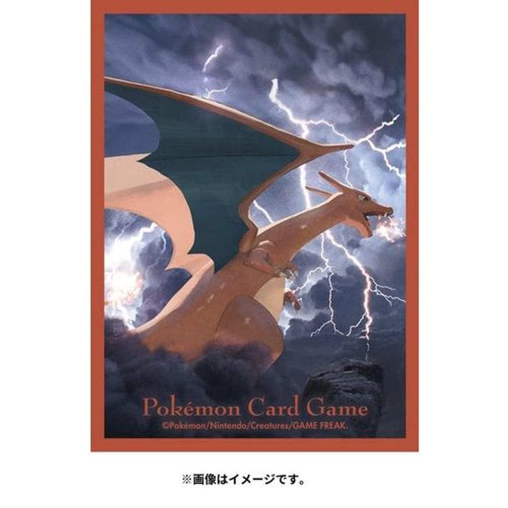 Pokemon Deck Sleeves Dark Fight Charizard (65 pieces)