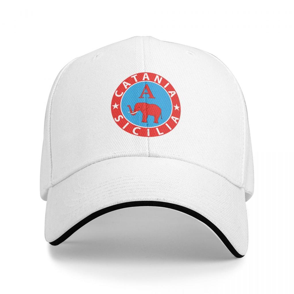 Catania Sicily Sicilia flag coat of arms Baseball Cap dad hat Hat Beach Snapback Cap Boy Women's