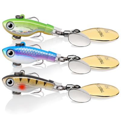 TRUSCEND Denmori Metal Jig with Flat BKK Salt Water Jig Fishing Shore Jigging for Salt Water Spoon Lure Sea Fishing Jigging Blade Bait for Bass