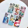 Anime B-Blue Box Phone Case For iPhone 17 16 15 14 13 12 11 Pro Max Plus Pro Colorful Shell