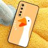 Cartoon Funny Goose Case For POCO X3 X4 X5 F5 Pro M5s C40 F4 GT F3 Cover For Xiaomi 12T 11T Pro 12 13 Lite 12X