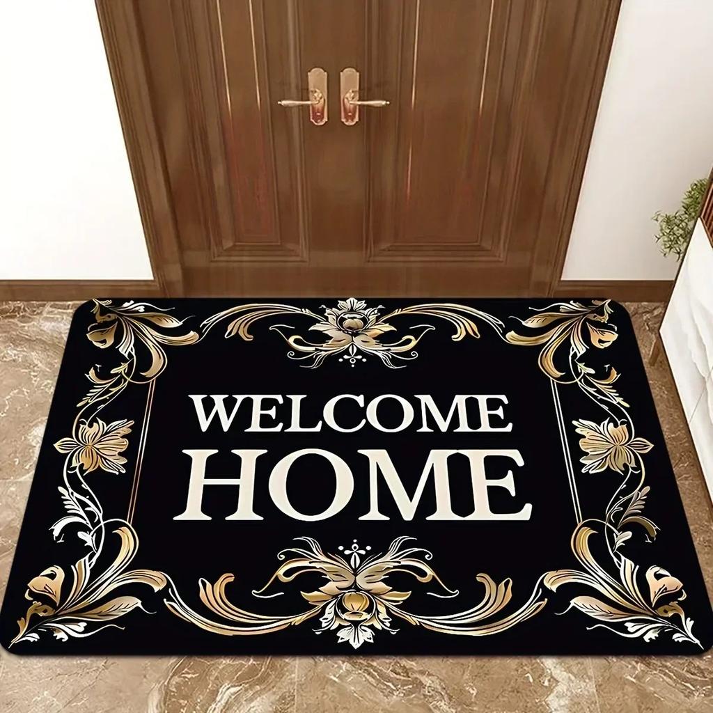 1PC Handdraw Owls Printed Decor Kitchen Rugs Non-Slip Home Door Mats Bathroom Rugs Bath Mat Carpet for Home Sink Laundry Decor