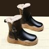 Winter New Kids' Snow Boots Children's Fleece Boots Girl's Thickened Cotton Boots