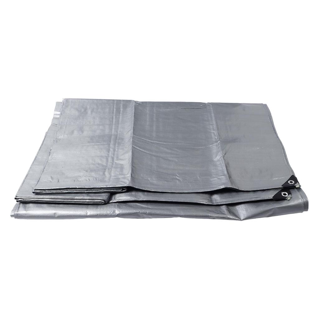 Poly plachta krycí silná dvojitá stříbrná vodotěsná tepelně izolační odolná proti slunci odolná proti roztržení víceúčelová