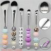 25X Beadable Makeup Brushes Silicone Beads DIY Makeup Cosmetic Brushes Beaded Brushes Kit For DIY