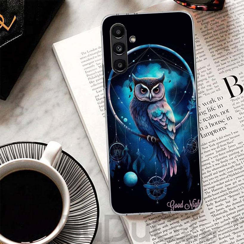 Retro Feather Dreamcatcher Phone Case For Samsung A17 A16 A26 A36 A56 A15 A14 A13 A55 A54 A53 A35 A34 A33 A25 A24 A23 A05S A04S