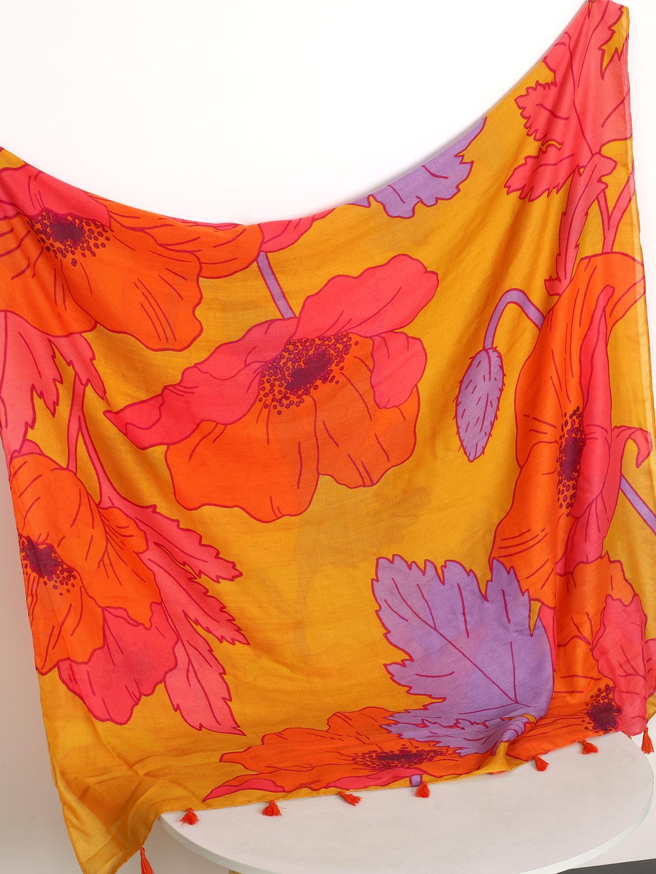 

Роскошный бренд осень зима женский шарф пляжная шаль хлопок женская мода цветочные шарфы бандана пашмина накидка хиджаб кашне One Size