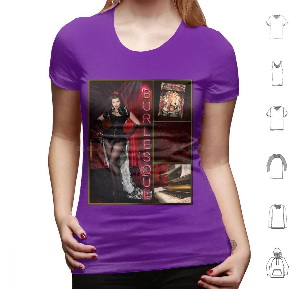 Dance SeriesBurlesque T Shirt Men Women Kids 6xl Dance Dancer Burlesque Music Triptych Red Woman Female Lindaleesart Linda
