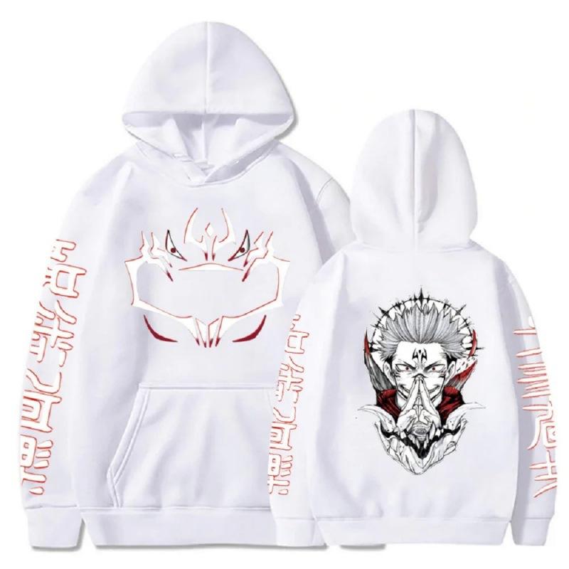 Jiu-jitsu Kaisen com capuz estampado animeHoodie
