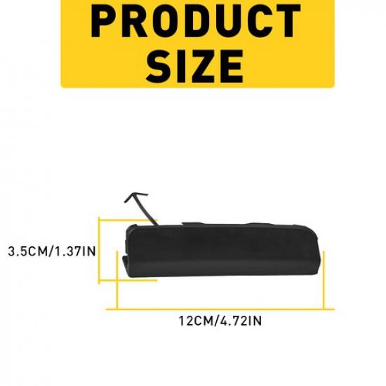 2PCS Front Bumper Tow Hook Cover Cap For Toyota RAV4 LE