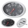Stainless Steel BBQ Smoker Grill Thermometer Temperature Gauge 430 Celsius