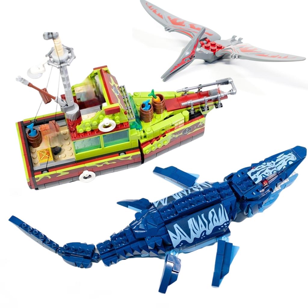 Top-Grade 327Pcs Top-Grade Jurassic Superior-Grade Dinosaur Top-Grade Escape Premium-Quality From Superior-Grade Ocean Premium-Quality Construction