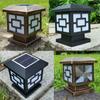 NuFeng Solar Powered Outdoor Pillar Light