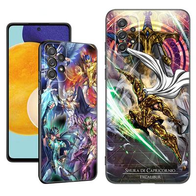 Anime Saint-Seiya Phone Case For Samsung A13 A22 A24 A32 A23 A25 A34 A35 A52S A53 A54 A55 A73 5G A12 A14 A15 A31 A33 A50 A51 A72
