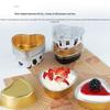 Heart-Shaped Aluminum Pudding Cup for Air Fryer Use Only (Not for Domestic Sales)