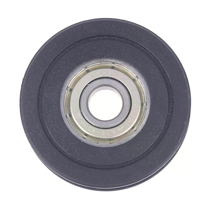 Ruota a Gola a U per Cuscinetto a Sfere POM 8x40x10MM Puleggia Rullino 608ZZ Ruota Delrin