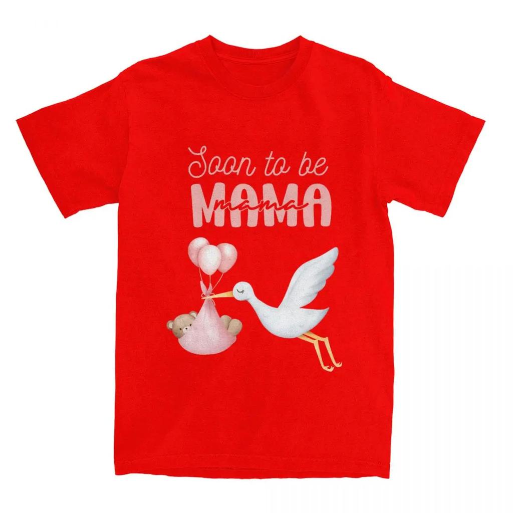 New Mummy Soon To Be Mama Shirt Merch for Men Women  Fashion for Male Pregnancy Mom Gift Tees Short Sleeve Tops Printed
