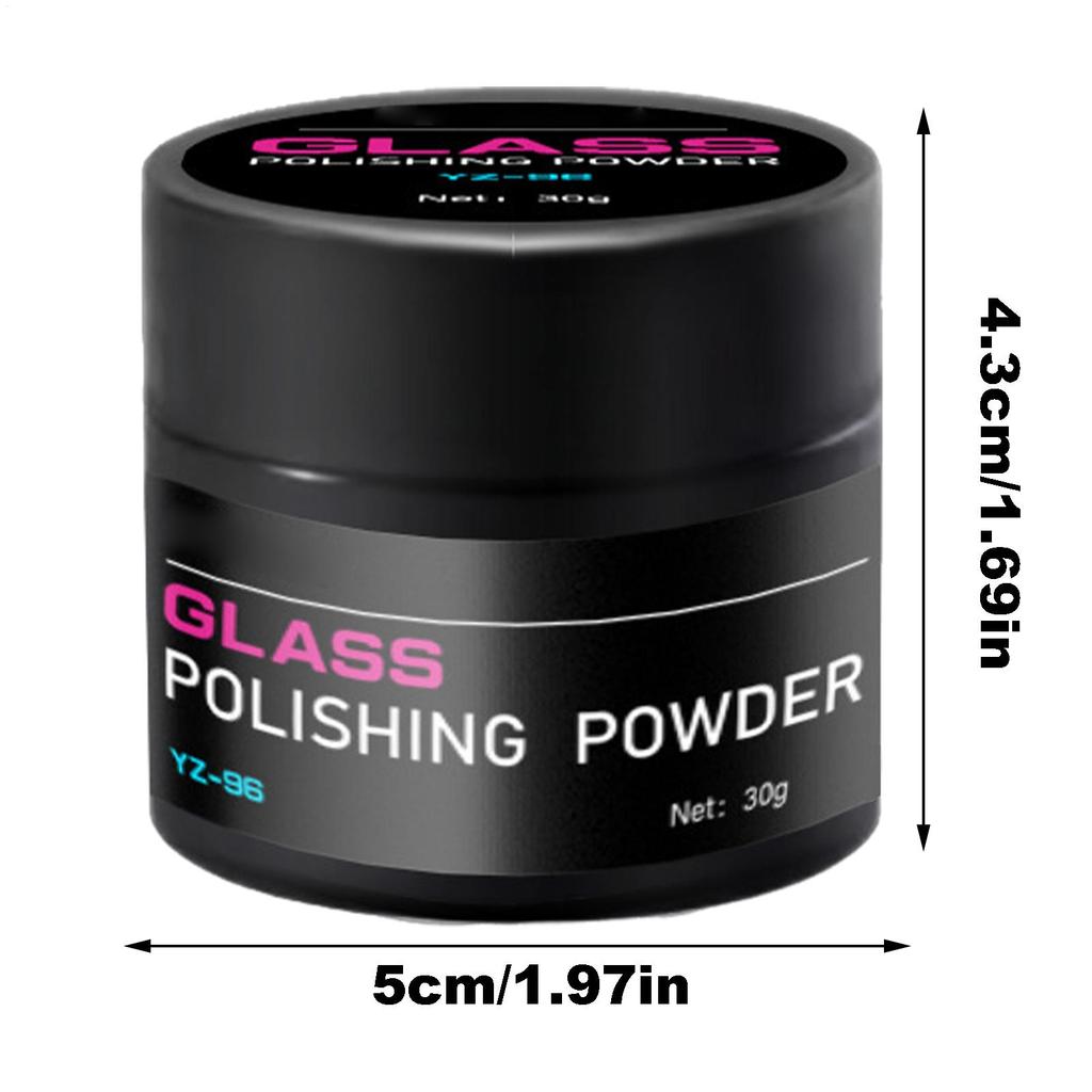 Oil Film Glass Polishing Cerium Oxide Powder Car Window And Mirror Repair Kit Car Scratch Compound Glass Oil Film Cleaner
