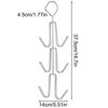 Hanger Organizer for Closet, Hanging Bag Holder Keeping Purses Visible and in Good Condition Metal Handbag Storage Hook Backpack