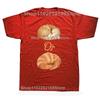 Funny Croissant Cat Meme Graphic T-shirts Men Women's Fashion Casual Tshirt 100% Cotton Loose Oversized Food Lover T Shirt