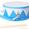 8 inch Kids Drum Set Children Waist Marching 8inch Wooden Toy for Baby